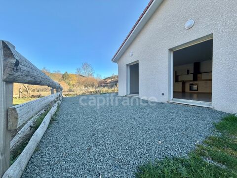   MAISON DE PLAIN-PIED DE 90 M2, TERRAIN 1000 M2, 3 CHAMBRES, GARAGE, CONSTRUCTION 2024, CLIM R�VERSIBLE, DOUBLE VITRAGE PVC + VOL Maison - 4 pi�ce(s) - 90 m�