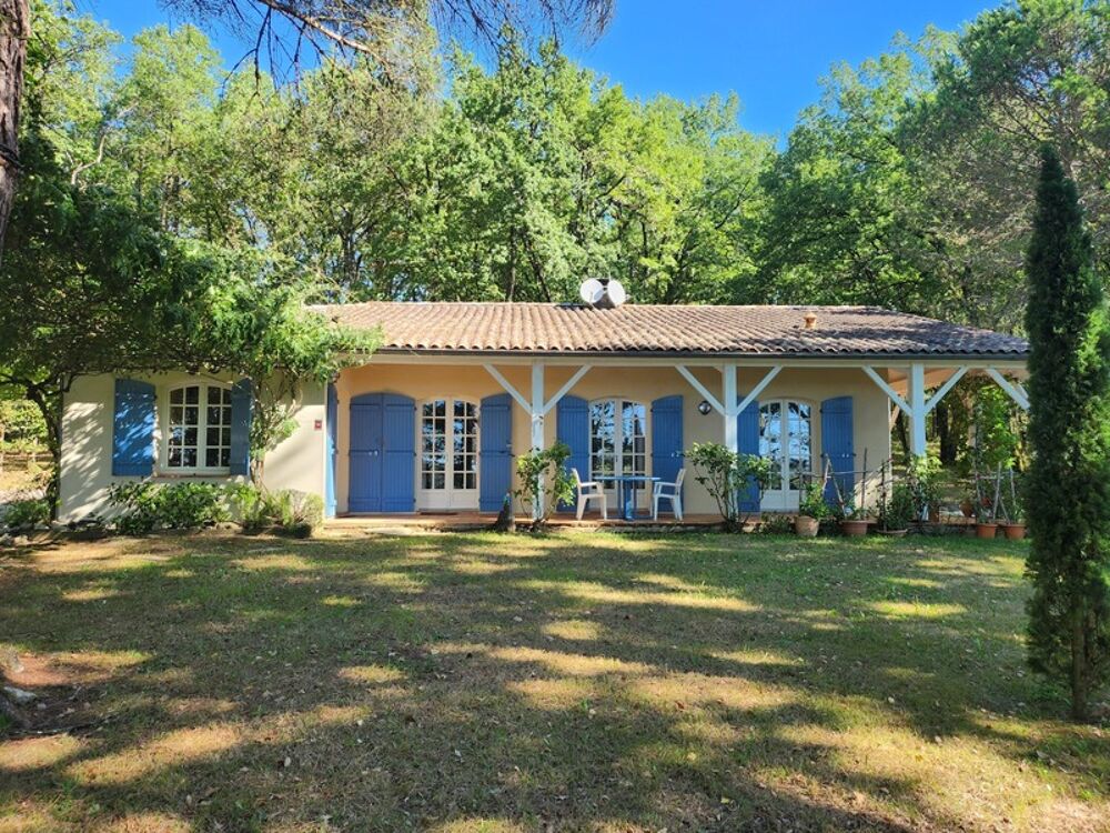 Vente Maison Belle villa de plain pied avec cadre exceptionnel -  à vendre -  4 pièces - proche de MONFLANQUIN 47150 (Lot-et-Garonne) Monflanquin