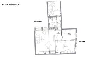  Appartement � vendre 3 pi�ces 48 m�