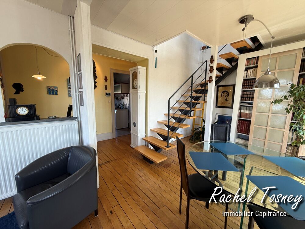 DUPLEX à vendre 4 pièces BELFORT (90) BALCON, et PLACE DE PARKING DANS COUR PRIVÉE !