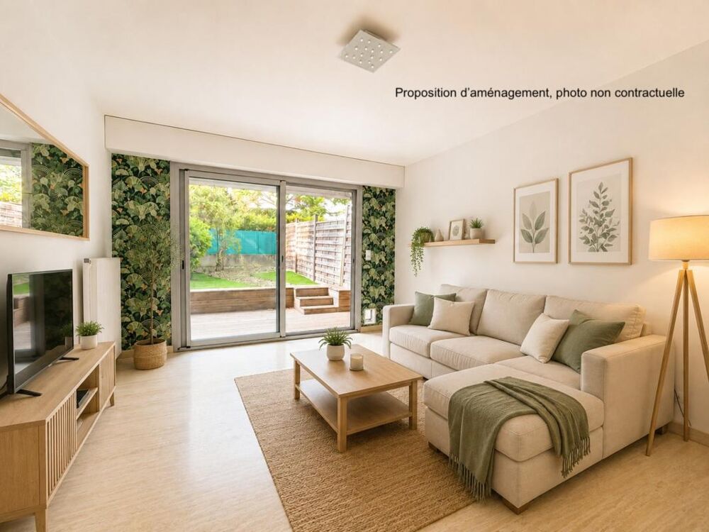Vente Appartement Appartement - 2 pièces - Jardin - Cave - Parking - Piscine - Tennis - Parc - Proche Parc Montcalm - Ligne 5 Tramway Montpellier