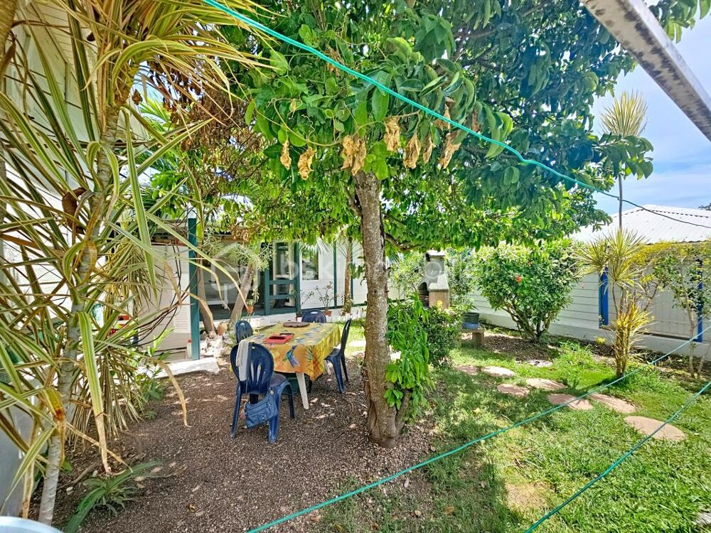 Vente Maison Bungalow T3 de 30 m2 avec jardin et plage à pied Saint francois