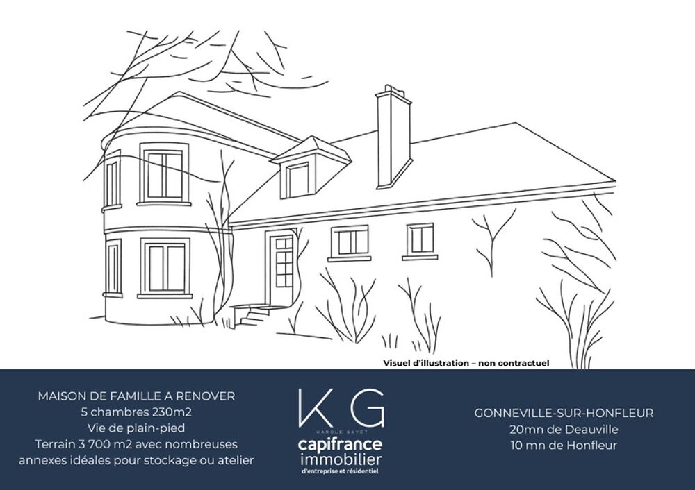  vendre  Proprit/chteau Honfleur (14600)