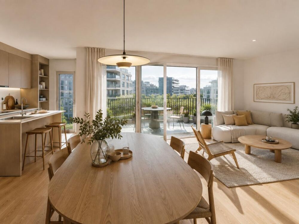 Vente Appartement Saint-Ouen Docks – Grand T3 de 72 m² avec terrasse et parking Saint ouen sur seine