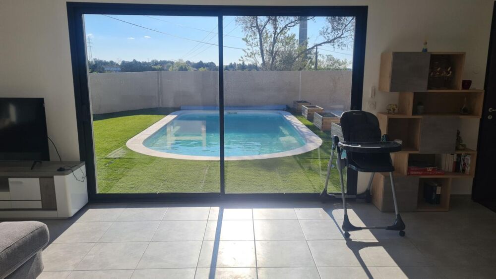 BOISSET et GAUJAC Confortable Villa de 101 M2, 3 Chambres tout confort avec piscine sur 620 M2 de terrain