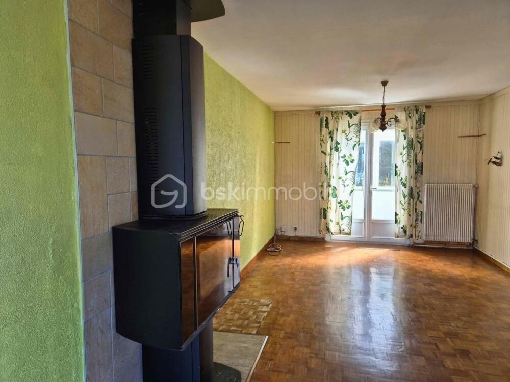 Maison 93m² centre-ville avec terrain 448m², veranda+balcon,sous-sol complet et Gare