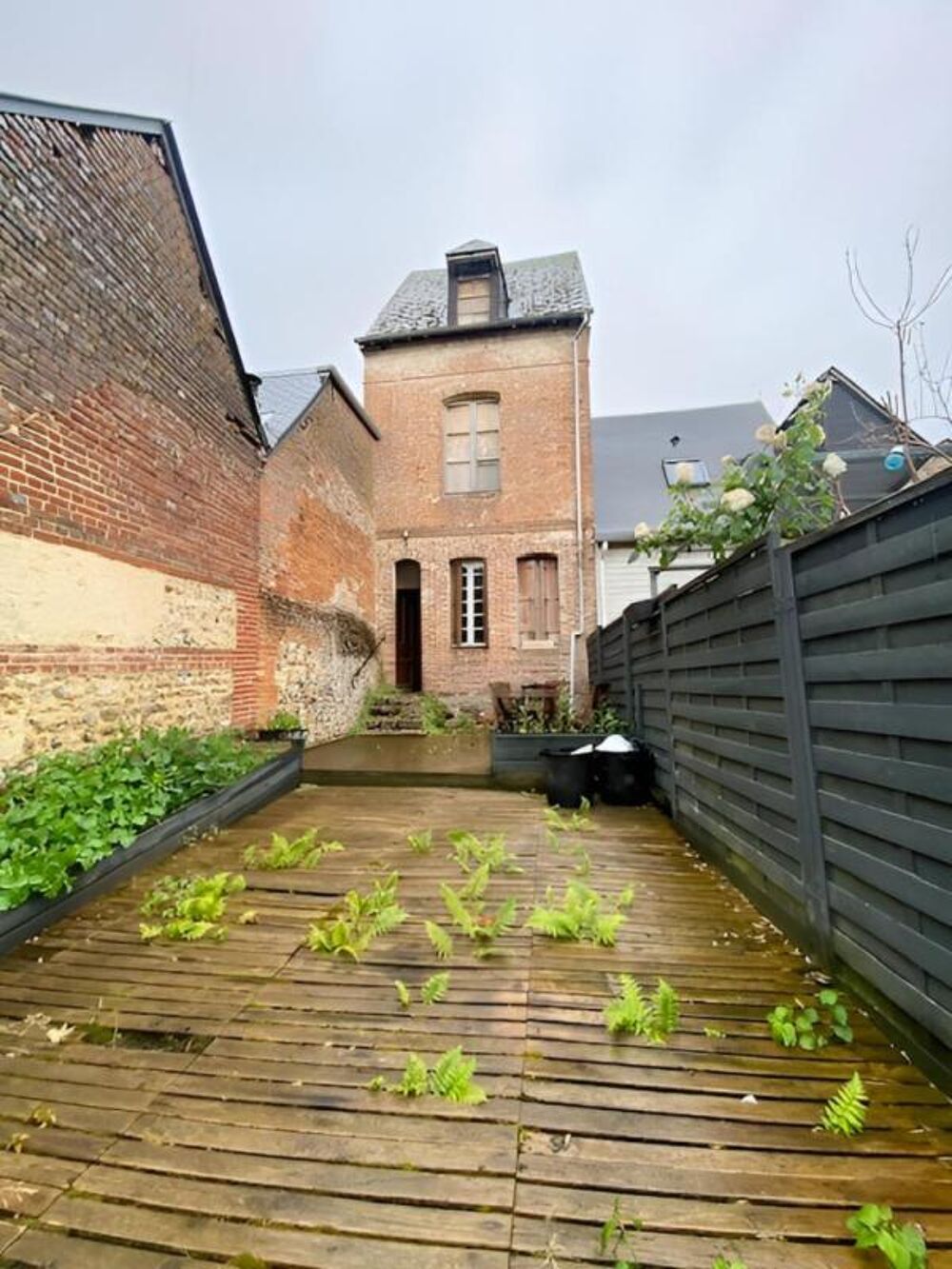 Maison de ville avec jardin