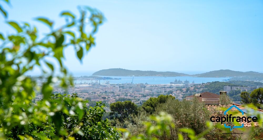 Vente Maison 83 Toulon 4chemins/le Baou, Villa 139 m2 (118m2 loi carrez, 21 m2 buanderie, annexe) vue mer calme 6 pieces 1053 m2 Toulon