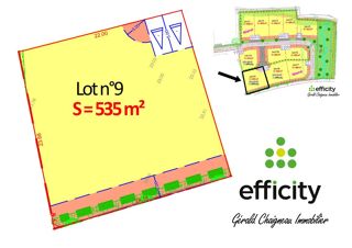  Terrain � vendre 535 m�