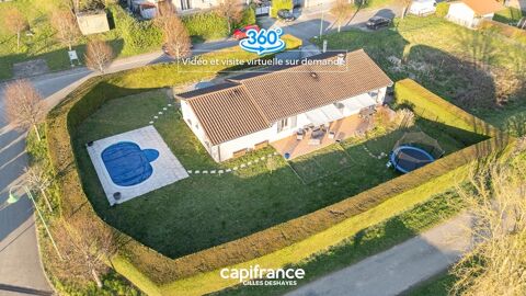   PAS DE VOISINS DIRECTS � St-�tienne-sur-Chalaronne 133.58m� 4 Chambres + 1 Bureau Maison - 6 pi�ce(s) - 134 m�
