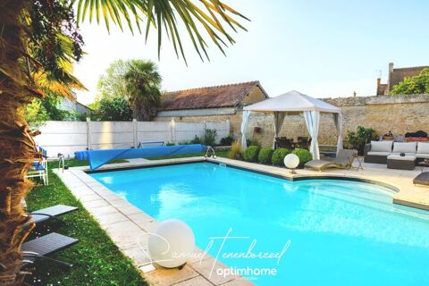   Maison de caractre en pierre avec piscine  160 m  ERNES (14270) Maison - 6 pice(s) - 160 m