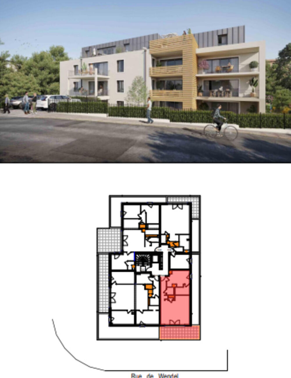 Vente Appartement Dpt Moselle (57),  vendre HAYANGE appartement T2 de 60,8 m - Terrain de 0 Hayange