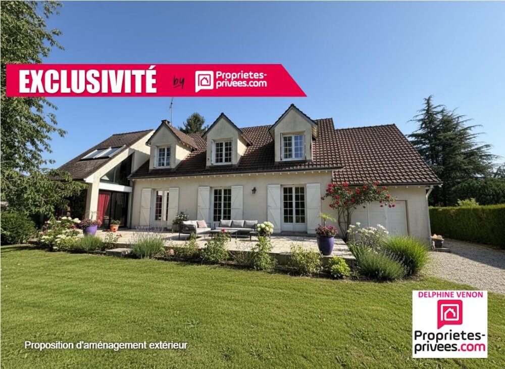 Exclusivité - Maison 5 chambres + bureau sur un terrain de 2438 m² à Saint Martin D Abbat