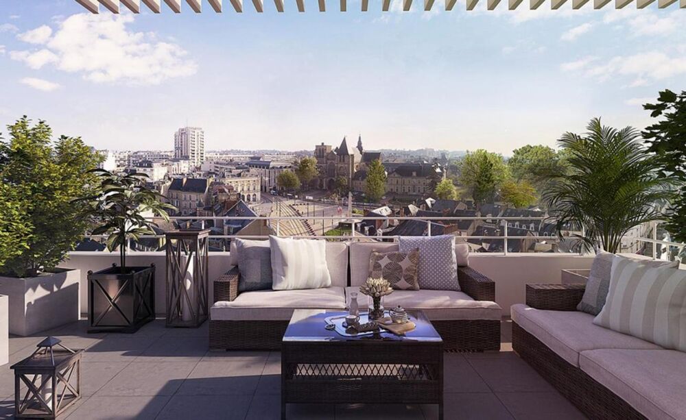 Vente Appartement 4 PIÈCES de 103m² + TERRASSE + PKG(s) Marcq en baroeul