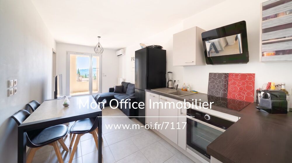 Vente Appartement Référence : 7117-TLE - Coudoux - Appartement 2 pièces - Terrasse - Ascenseur - Place de parking - Résidence sécurisé Coudoux