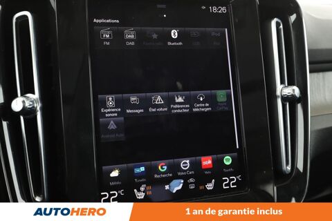 XC40 1.5 T5 Recharge Plug-in Hybrid Inscription DCT7 262 ch 2021 occasion 92130 Issy-les-Moulineaux