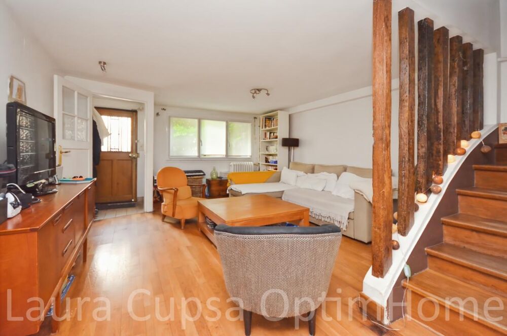 BOURG-LA-REINE - MAISON 5 PIECES - 93,39 m² CARREZ - 97 m² UTILES - 3 CHAMBRES - JARDIN 33 M² ENVIRON - BOX A 2 MIN