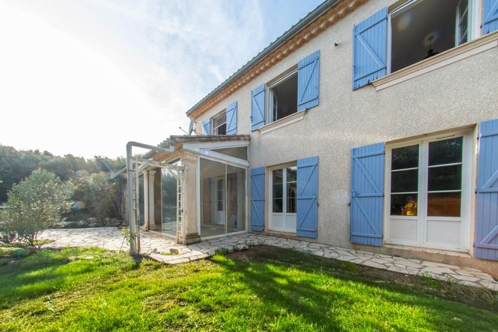 PARDAILHAN  MAISON FAMILIALE  5 PIÈCES  PISCINE  VÉRANDA  TERRAIN CLOS 4973M²  PANNEAUX SOLAIRES  CALME  CLIMATISATION 