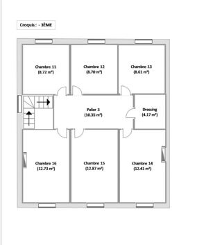  Maison � vendre 15 + pi�ces 320 m�