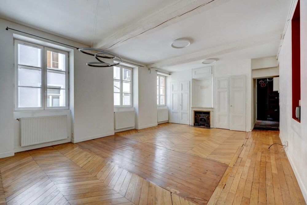 Vente Appartement LYON 1er – PLACE SATHONAY – ÉLÉGANT T4 DE 89,44 m² AU CŒUR D'UN IMMEUBLE DE CARACTÈRE+CAVE+GRENIER Lyon 1