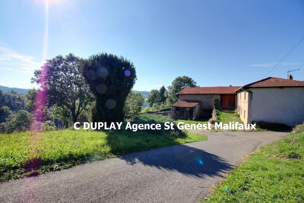 Vente Maison *** VENDU *** EXCLUSIVITE Saint Romain les Atheux 42660 maison type corps de ferme en L à rénover entièrement sur 1280m² de terr Saint romain les atheux