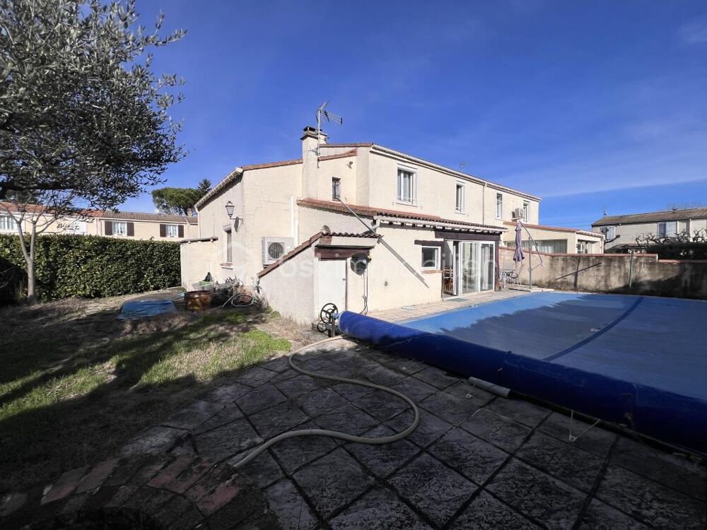 Maison 117 m² avec piscine en fond d'impasse