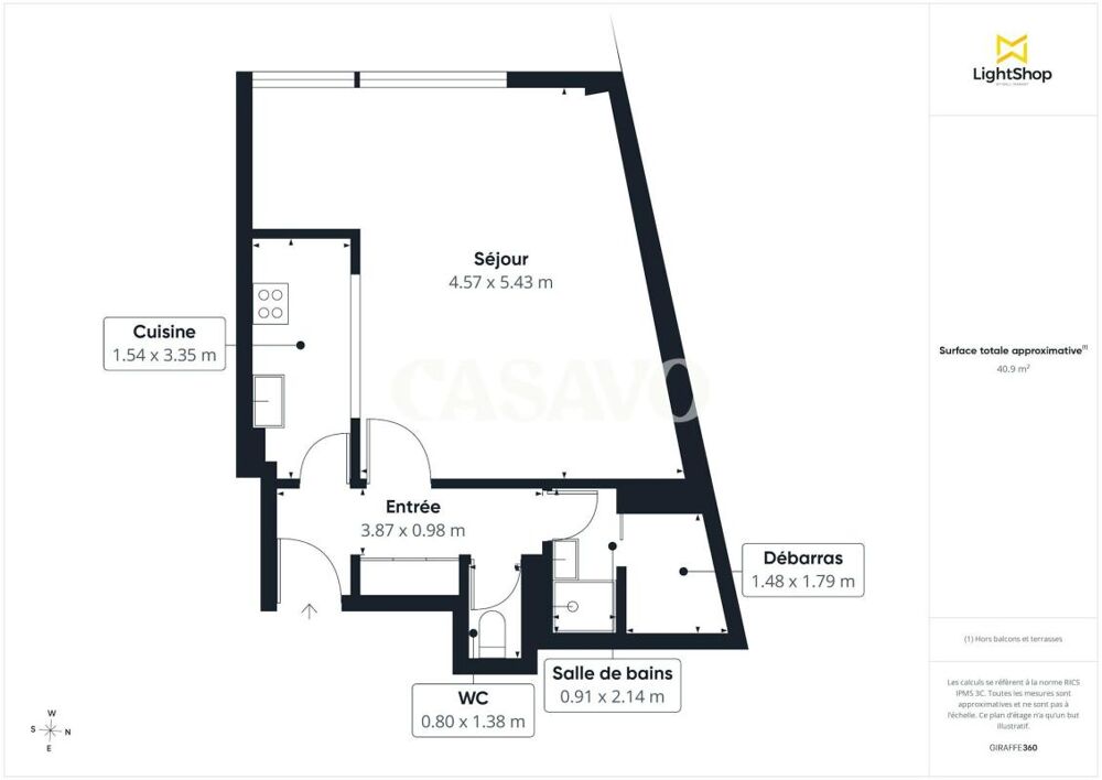 Vente Appartement Vente Appartement 1 pièce de 42m² - 75005 Paris Paris 5