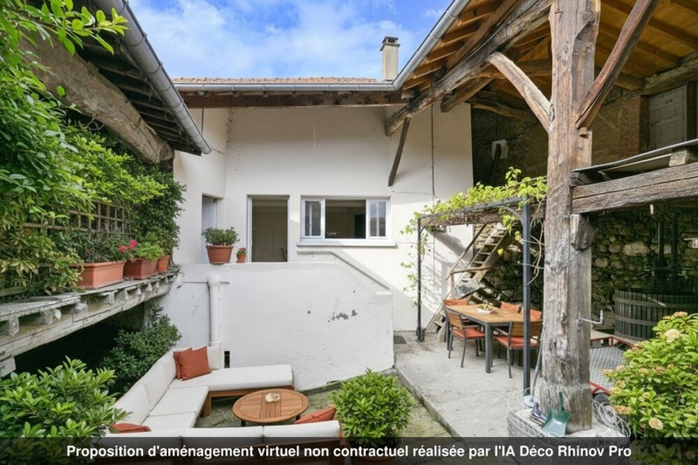 Vente Maison Fermette P3 sur 1860m� + 2 ha de terrains agricoles Thurins