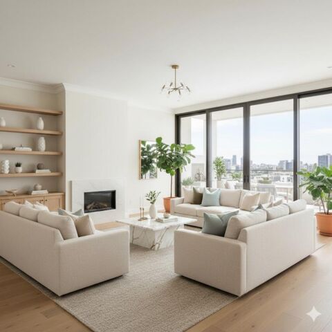   Magnifique 4 pi�ces avec balcon � Romainville ZAC de l'Horloge Appartement - 4 pi�ce(s) - 90 m�