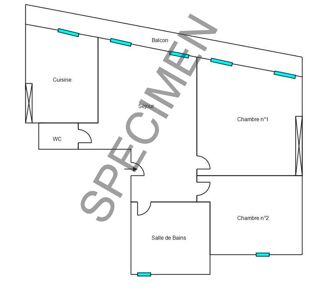  Appartement � vendre 6 pi�ces 115 m�