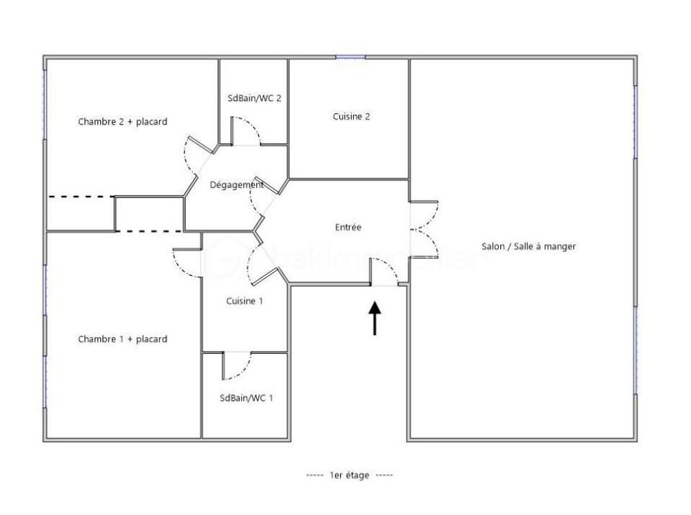 Appartement T3 / possible T4