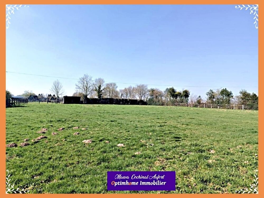 Vente Terrain TERRAIN CONSTRUCTIBLE POUR HABITATION LEGERE sur 3,8 Ha dans l'Orne limitrophe Calvados Orbec