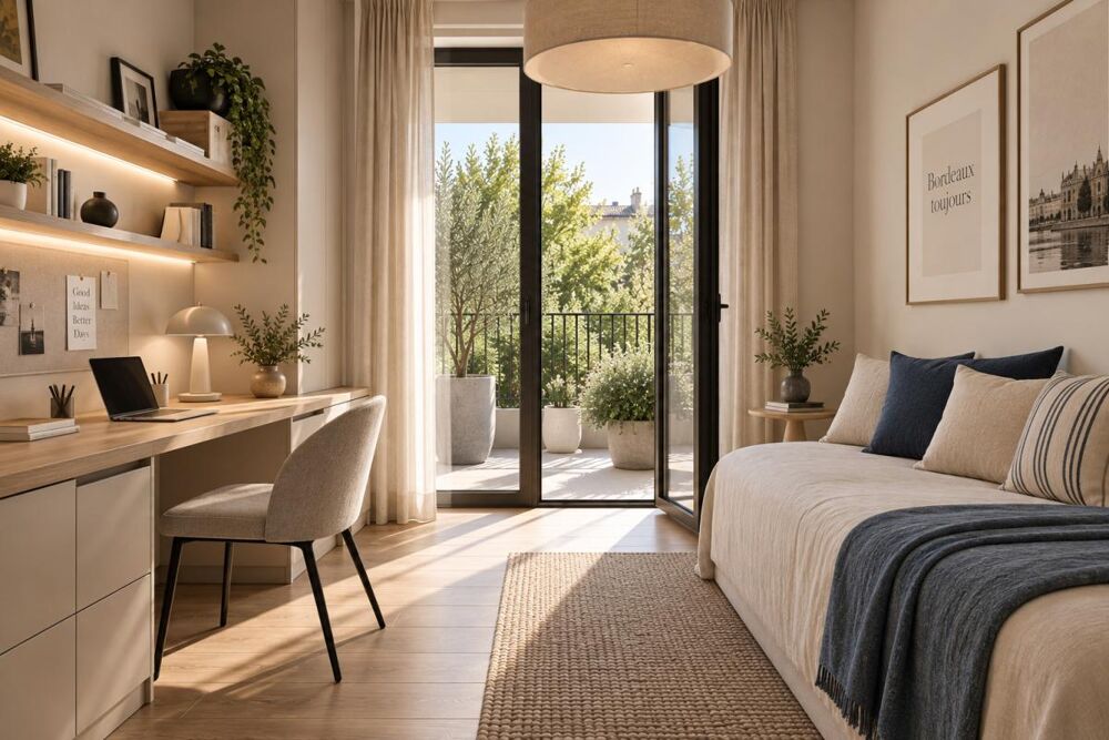 Vente Appartement T3 aux Chartrons - Le cachet dedans, le grand air dehors Bordeaux