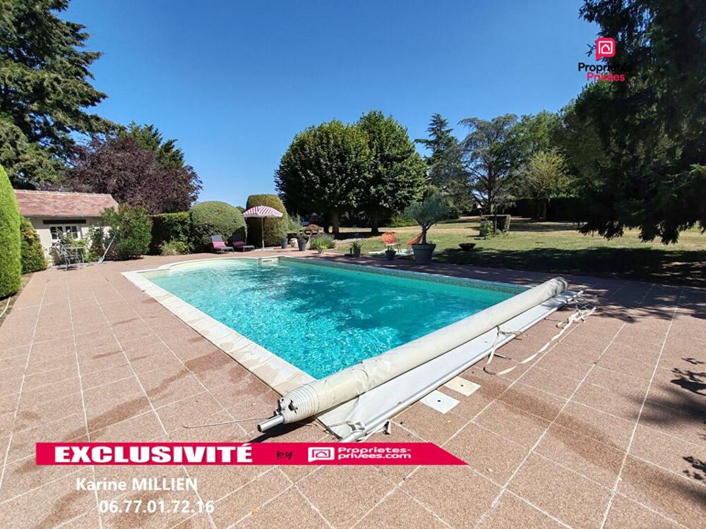 Vente Maison VERNEUIL D'AVRE ET D'ITON 27130 Maison individuelle - 1 étage - 4 chambres - Dépendance - Piscine chauffée et sécurisée - Terrai Verneuil d avre et d iton