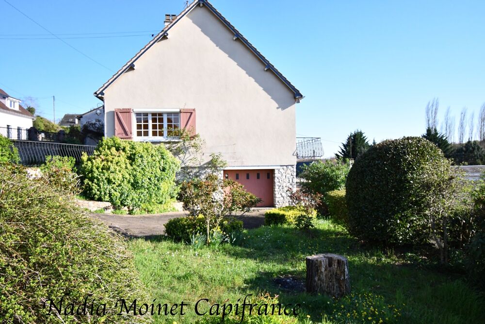 Maison familiale 118 m2 avec vie de plain-pied- Sous-sol total et double garage indépendant - A 2 minutes de Nogent-le-Roi