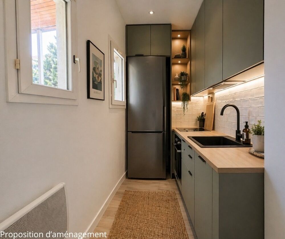 Vente Appartement Bordeaux Quartier La Bastide - Studio 20 m² avec terrasse - Tram Jardin Botanique Bordeaux
