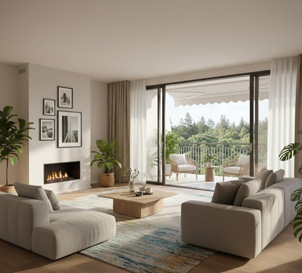 T4 élégant avec balcon et 2 places de parkings sécurisées !