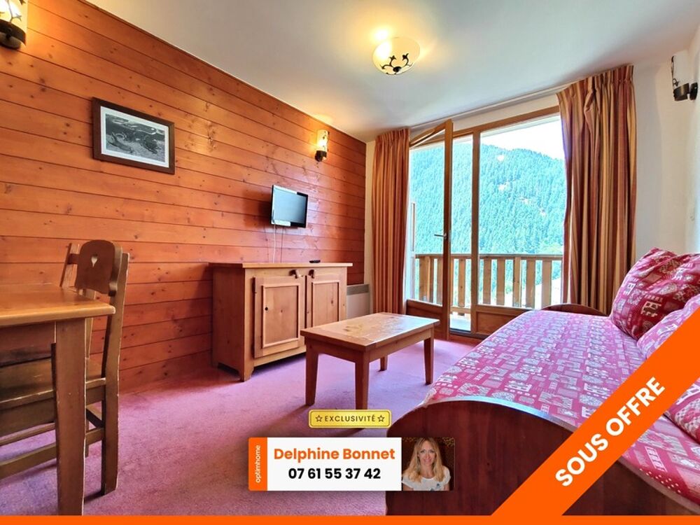 Vente Appartement Bel appartement 2P/ T2 de 28 m2 avec balcon en dernier �tage d'un chalet, au pied d'une piste Modane