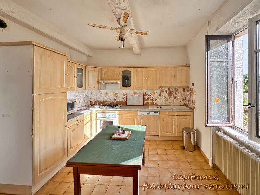 Vente Maison Maison à vendre 5 pièces SAINT MAURICE LES CHATEAUNEUF (71) - 3 chambres - terrain 24000m² - dont 19000m² loué Saint maurice les chateauneuf