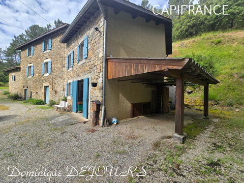   Ardche, maison en pierres dans un lieu prserv et calme - 137m habitable - garage - terrain Maison - 4 pice(s) - 137 m