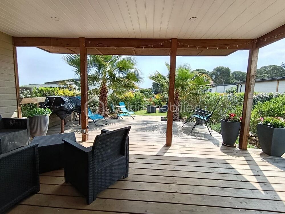 Cottage clé en main  Jardin privatif  Piscine chauffée  Proche Marseillan