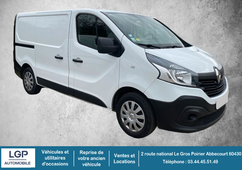 Trafic 1&deg; Main 10.833HT DCI 120cv Energy FG L1H1 Confort Clim/T&eacute;l/3 2016 occasion 60430 Abbecourt