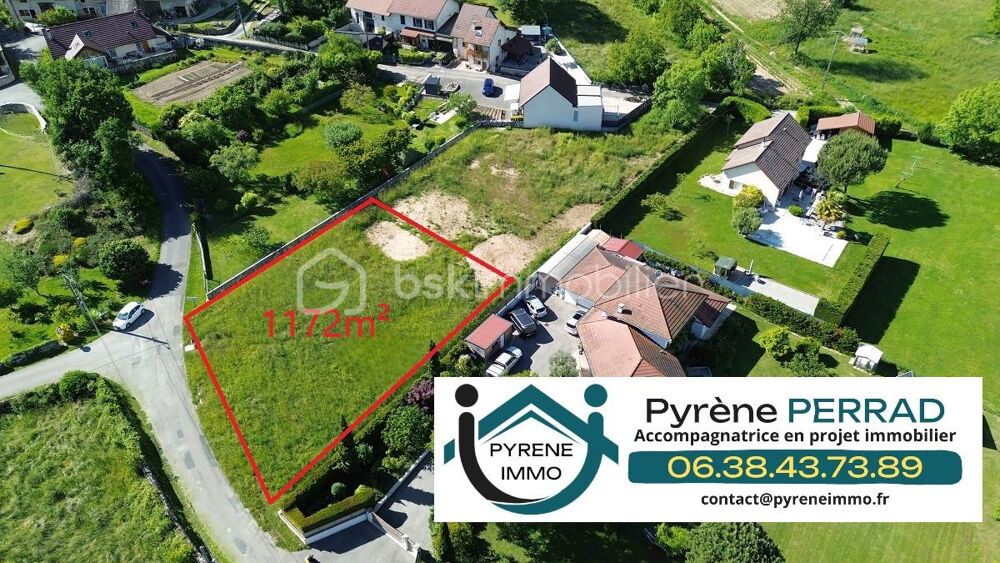 Vente Terrain Terrain plat de 1 172 m² à Ceyzérieu (01350) – Secteur Grammont Ceyzerieu