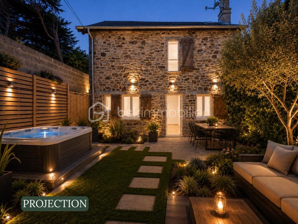 Vente Maison MAISON EN PIERRE FACE A LA MER - 40.78m² - CHARME - BARNEVILLE 50270 Barneville carteret