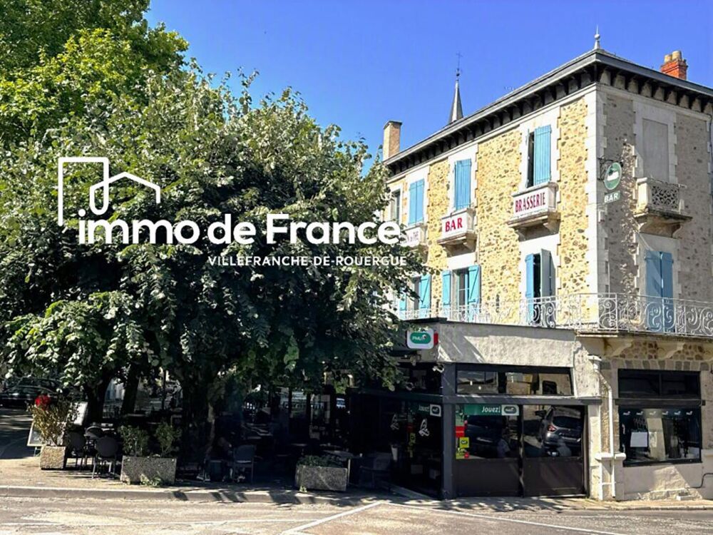 Vente Immeuble Immeuble 620 m² avec bar brasserie emplacement n°1 avec appartement de fonction T4 et 4 appartements de Type 3 Villefranche de rouergue