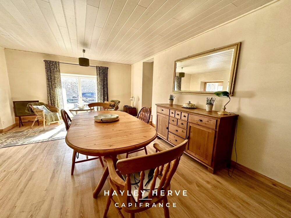 Vente Maison Maison individuelle avec 4 chambres, garage et terrain d'environ 2675 m² – Mortain LE NEUFBOURG (50) - Mortain Le neufbourg