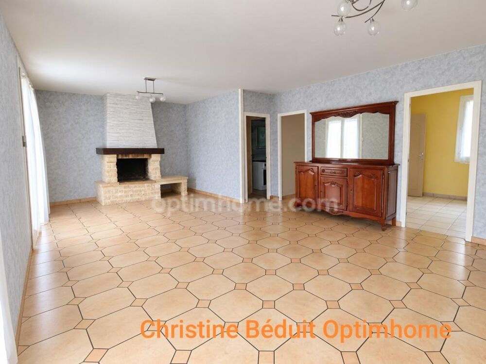 Vente Maison TOUVRE en Charente, maison 4 chambres, terrain clos 2067 m² Touvre