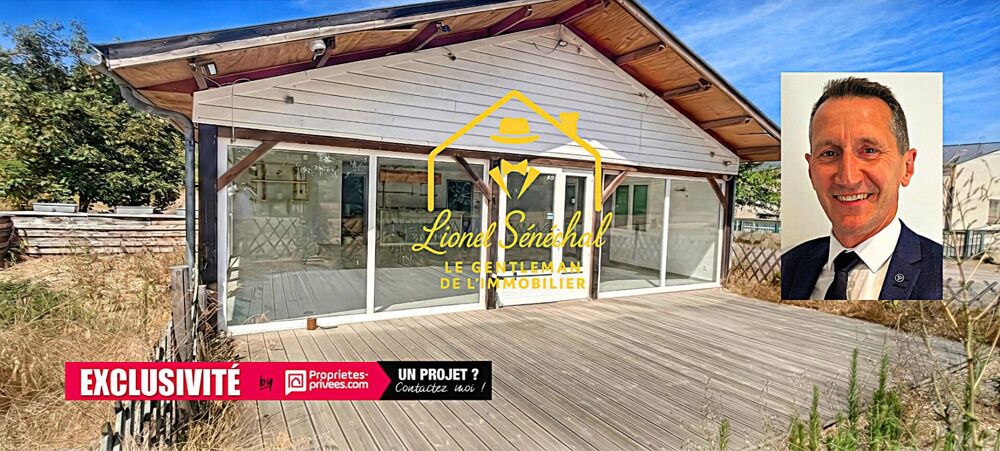   Local commercial climatisé de 130 m2 avec 2 terrasses extérieures sur une parcelle de 2 000 m2 