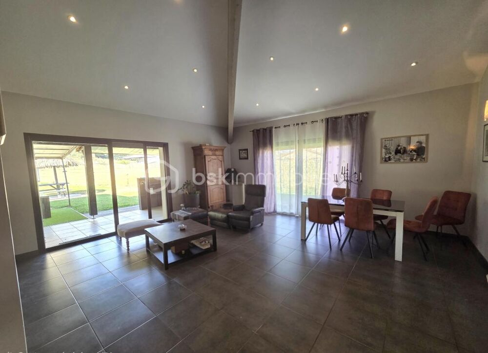 VIAGER OCCUPÉ (CASTETS 40260)  BELLE MAISON FAMILIALE AVEC PANNEAUX SOLAIRES ET GRAND TERRAIN