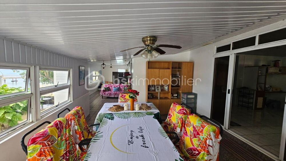 Maison 130 M2 avec son ponton en Polynésie Française